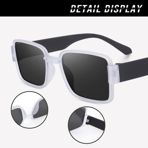 Mat-Mit Square Transparent Sunglasses