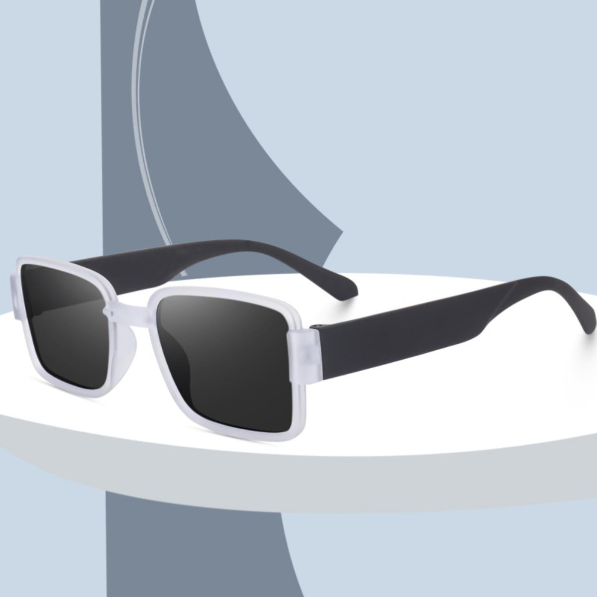 Mat-Mit Square Transparent Sunglasses