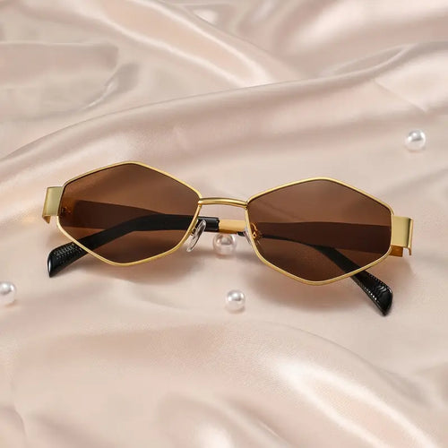 Diamond Oval Sunglasses