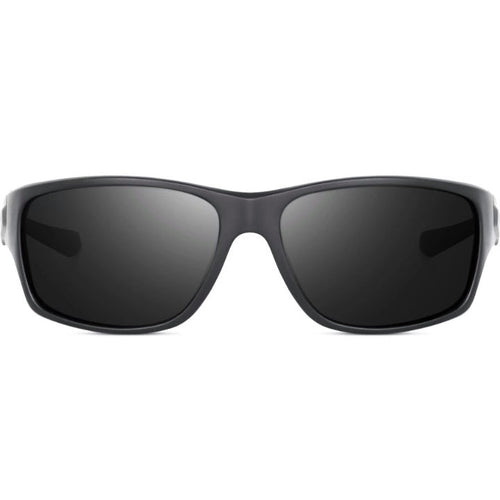 Polarized Black Curved Sunglasses