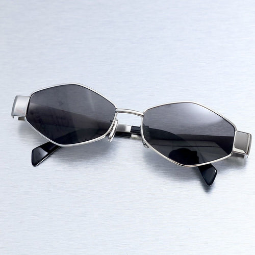 Diamond Oval Sunglasses