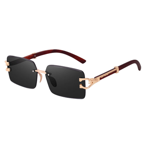Cartier Wood Arm Sunglasses
