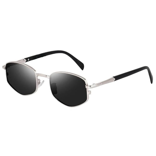 Metallic Black Sunglasses