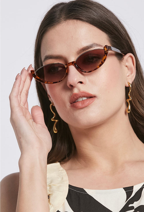 Halfrim Cateye Women Sunglasses
