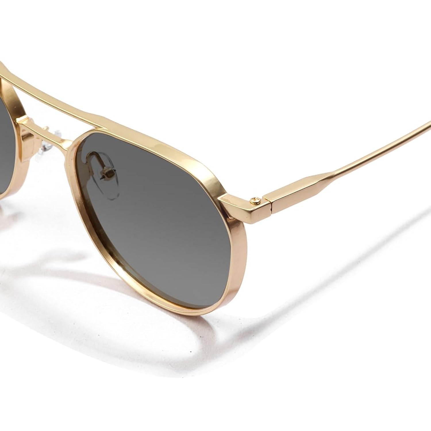 Allu Arjun Round Metal Sunglasses