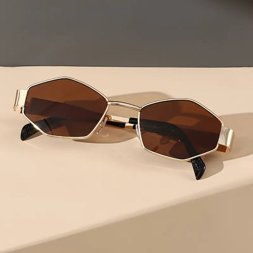 Diamond Oval Sunglasses