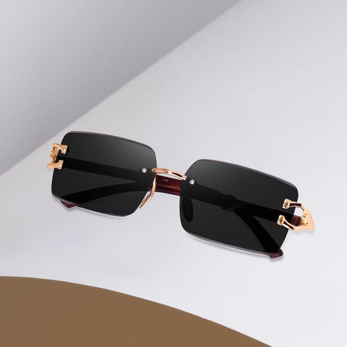 Cartier Wood Arm Sunglasses