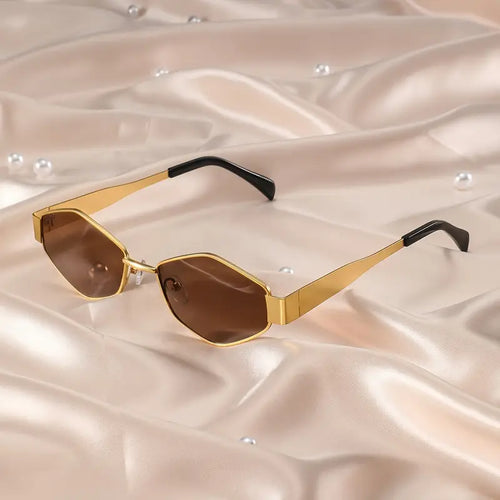 Diamond Oval Sunglasses
