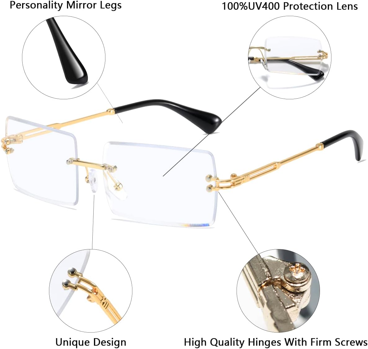 Cartier Rectangular Glasses