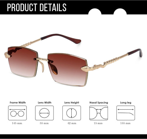 Cartier Snake Gold Stem