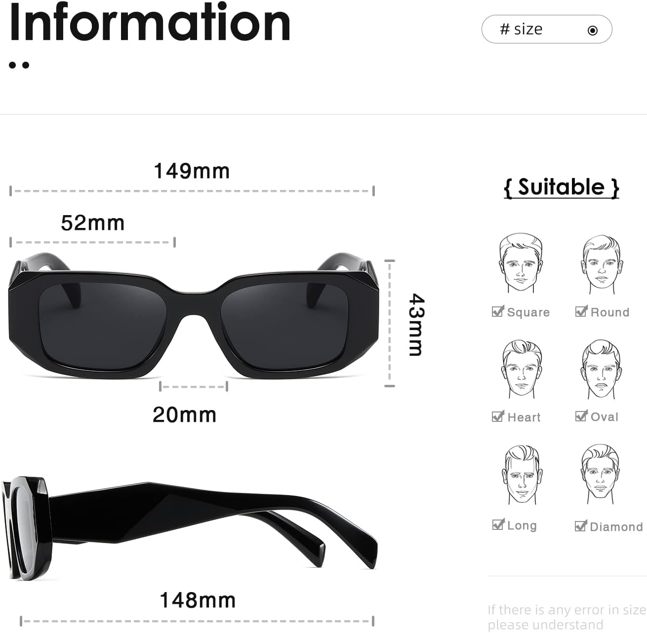 Prada Plastic Sunglasses