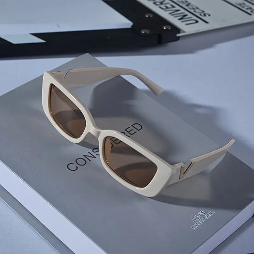 V Cut Cat-Eye Sunglasses