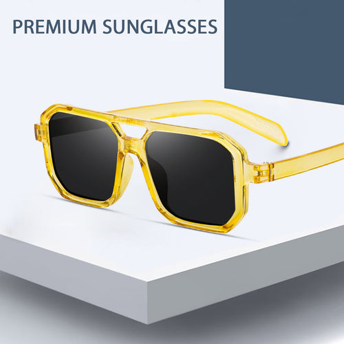 Yellow & Black Light Sunglasses