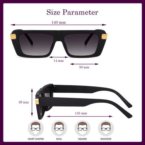 Alpaso Army Square Shades