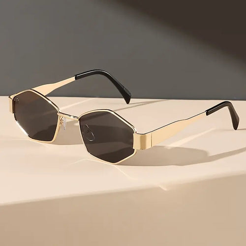 Diamond Oval Sunglasses