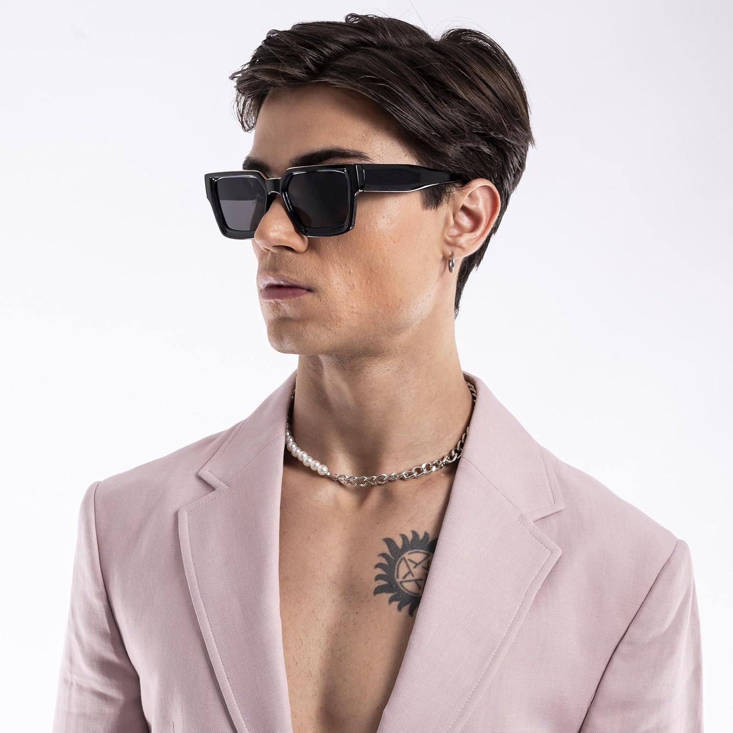 Voyage Badshah Black Sunglasses