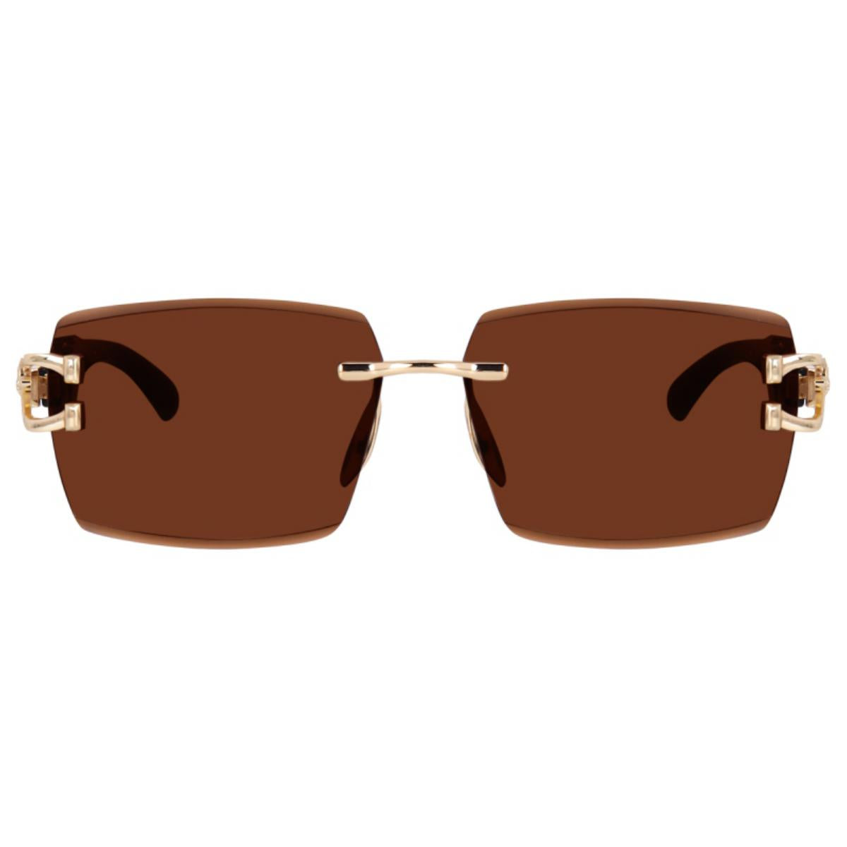 Cherry Rimless Sunglasses