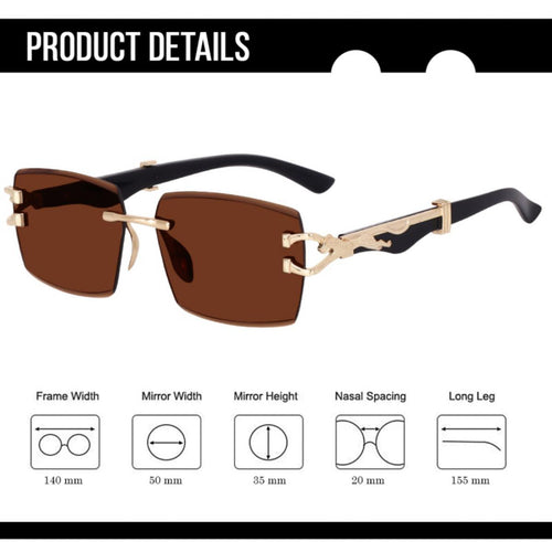 Cartier Rimless Sunglasses