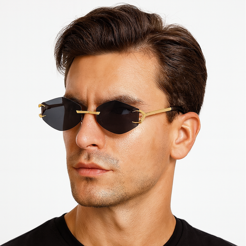 Hook Rimless Sunglasses