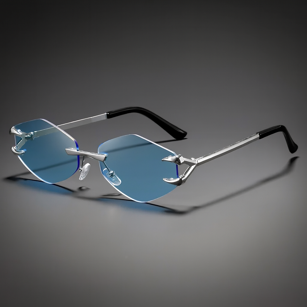 Hook Rimless Sunglasses