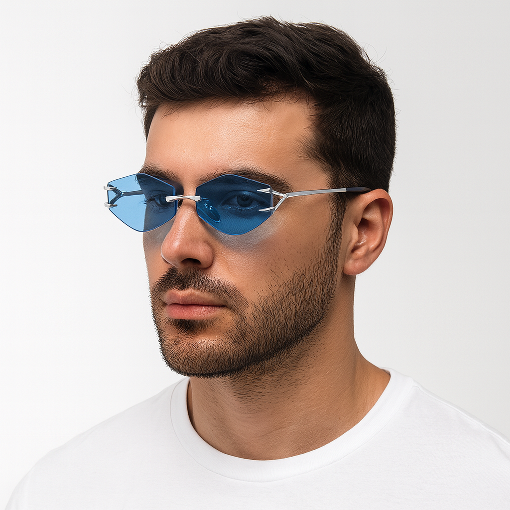 Hook Rimless Sunglasses