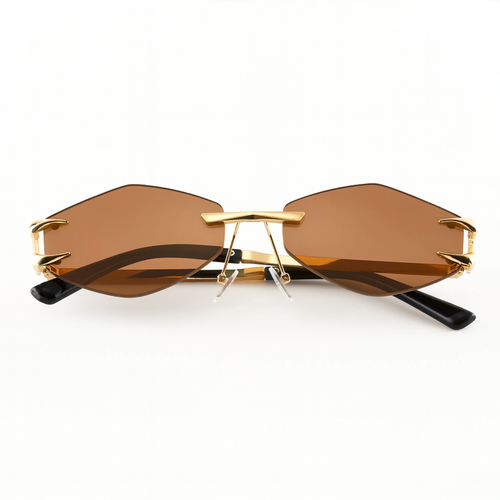 Hook Rimless Sunglasses