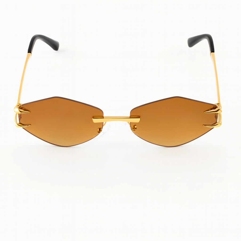 Hook Rimless Sunglasses