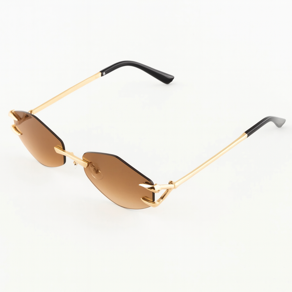 Hook Rimless Sunglasses