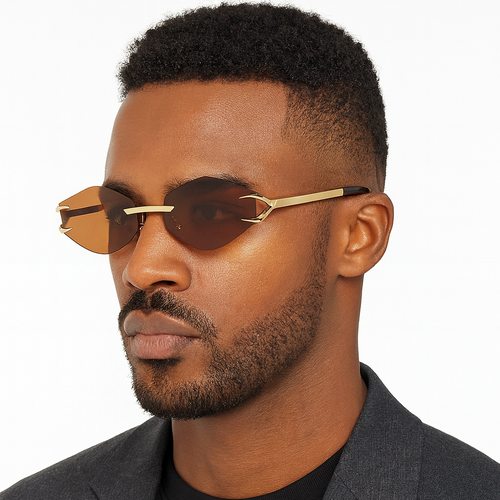 Hook Rimless Sunglasses