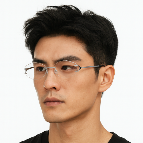 Hook Rimless Sunglasses