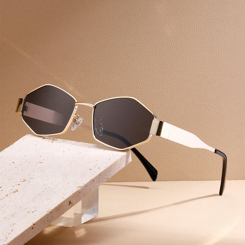 Diamond Oval Sunglasses