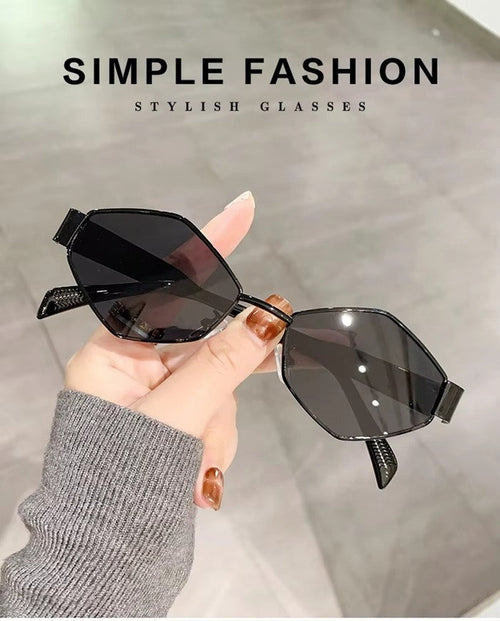 Diamond Oval Sunglasses