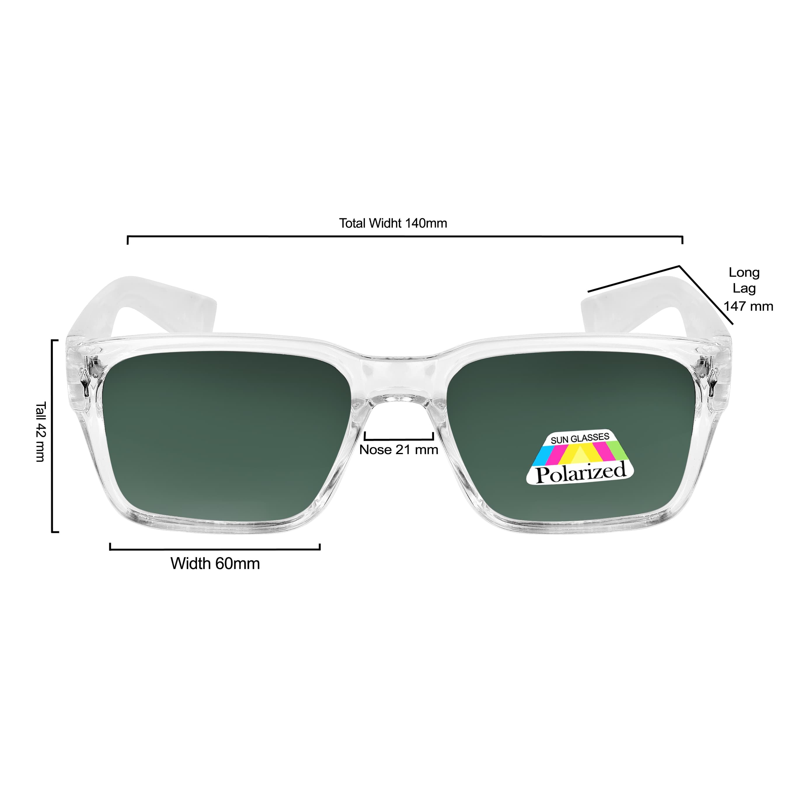 Mac Polarized Slim Sunglasses