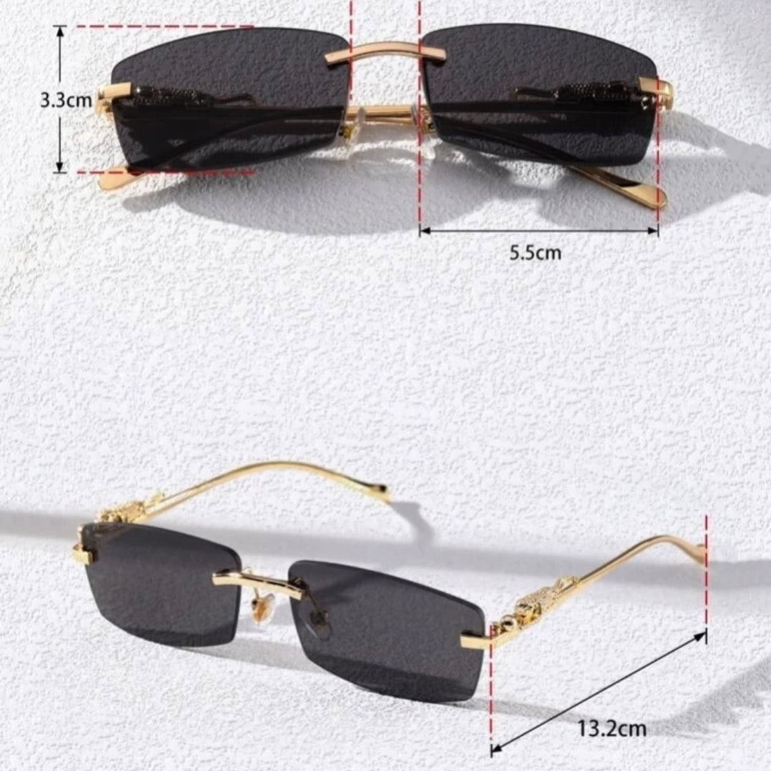 Jaguar Rimless Sunglasses