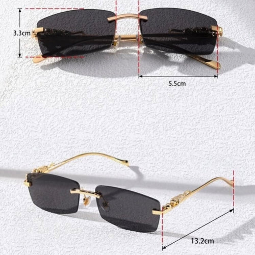 Jaguar Rimless Sunglasses