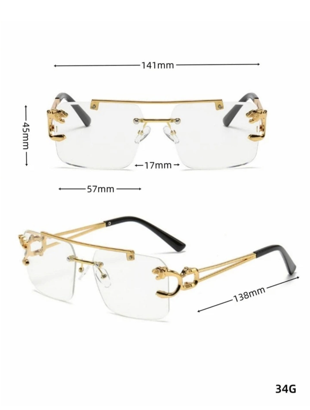 Cartier Tiger Clear (5823)