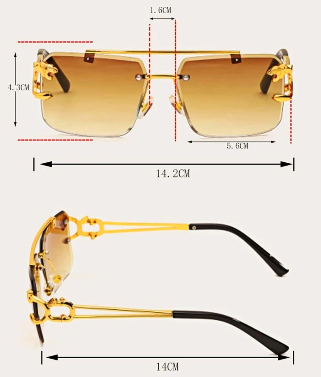 Cartier Tiger Sunglasses