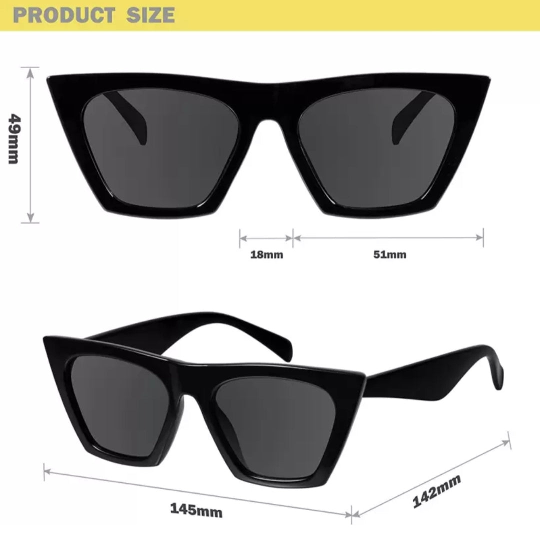 Butterfly Broad Sunglasses