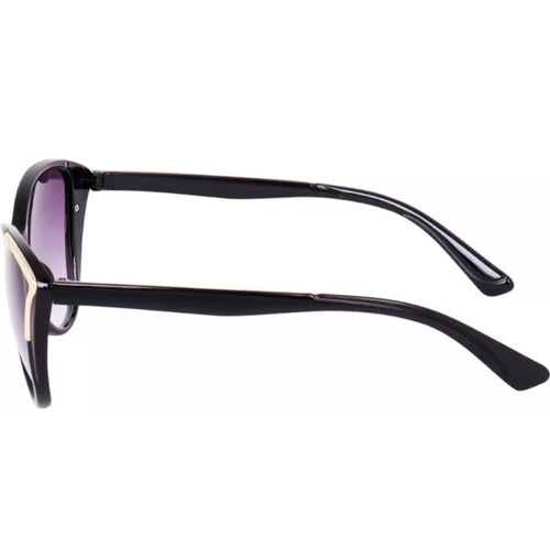 Gold Cateye Black Sunglasses