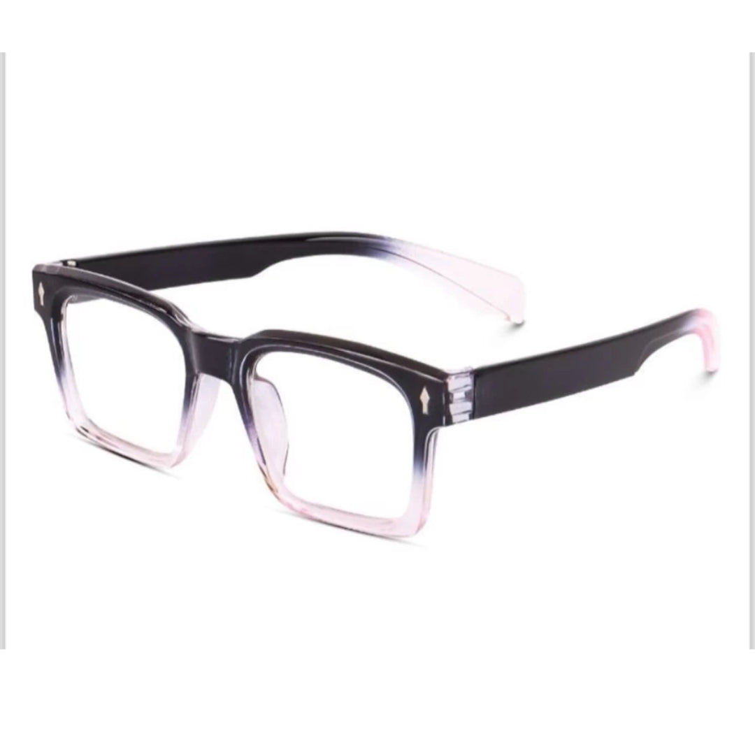 Front Arrow Square Glasses
