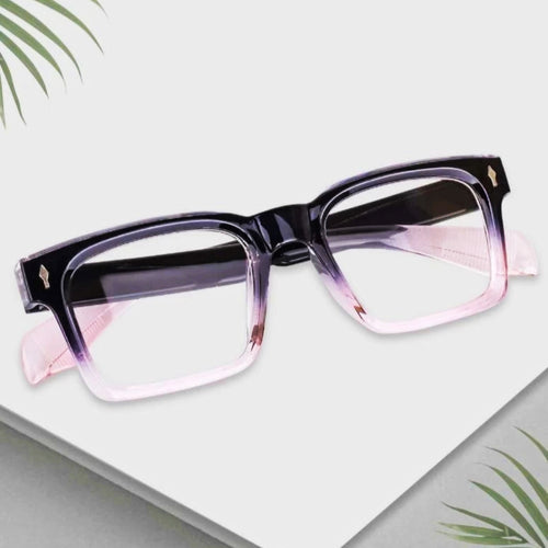 Front Arrow Square Glasses