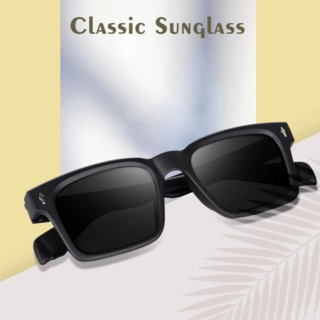 Front Arrow Square Sunglasses