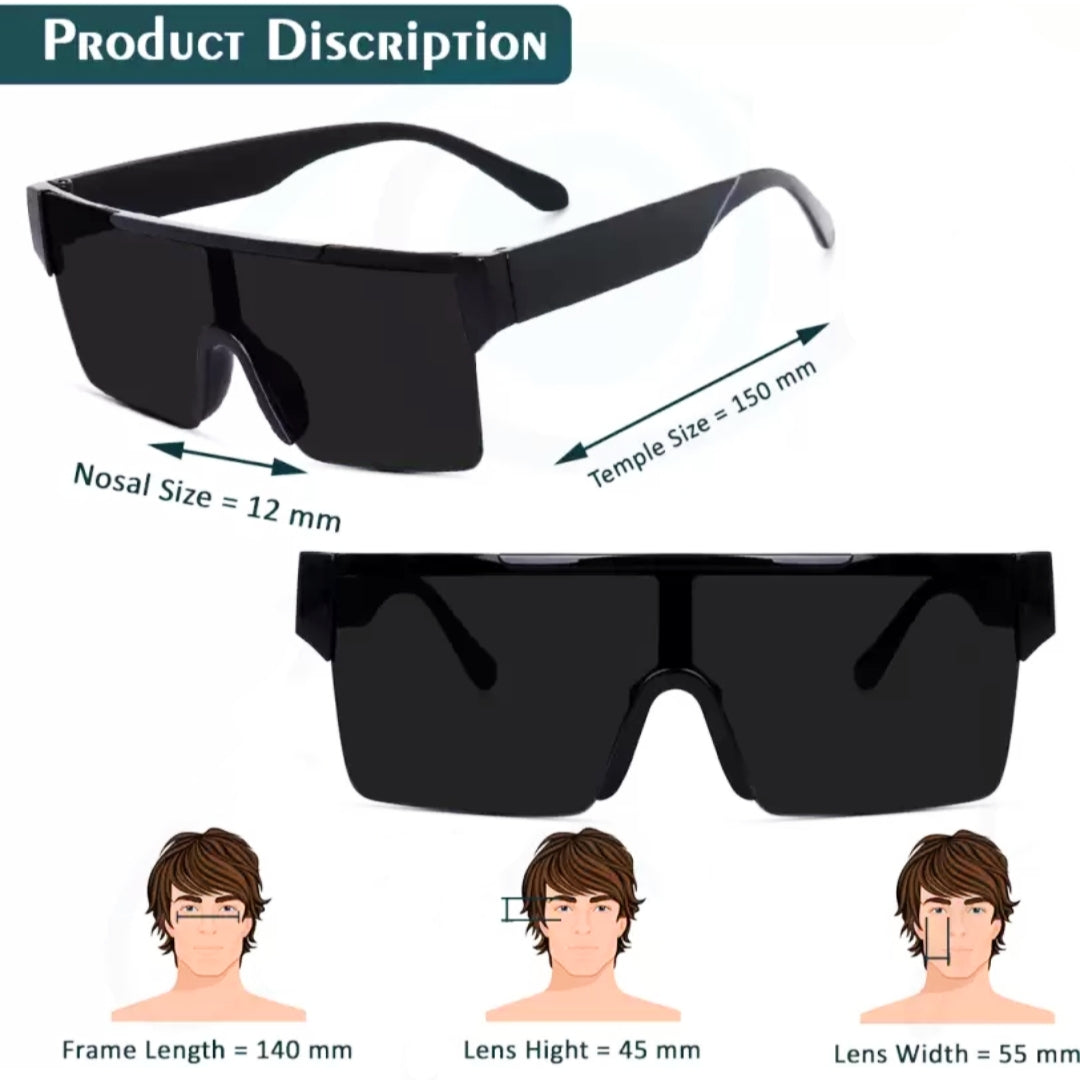 Solid Square Big Shades
