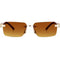 Gentlemen Rimless Gold Sunglasses