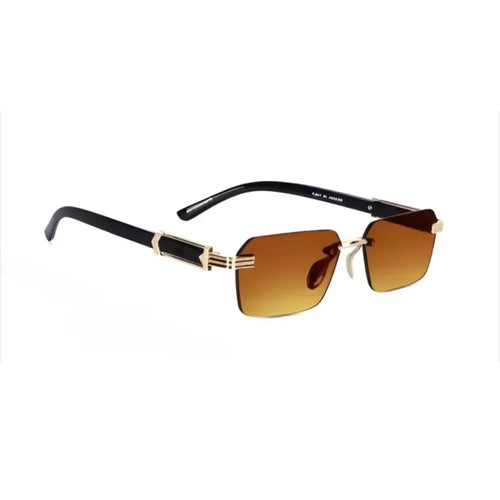 Gentlemen Rimless Gold Sunglasses