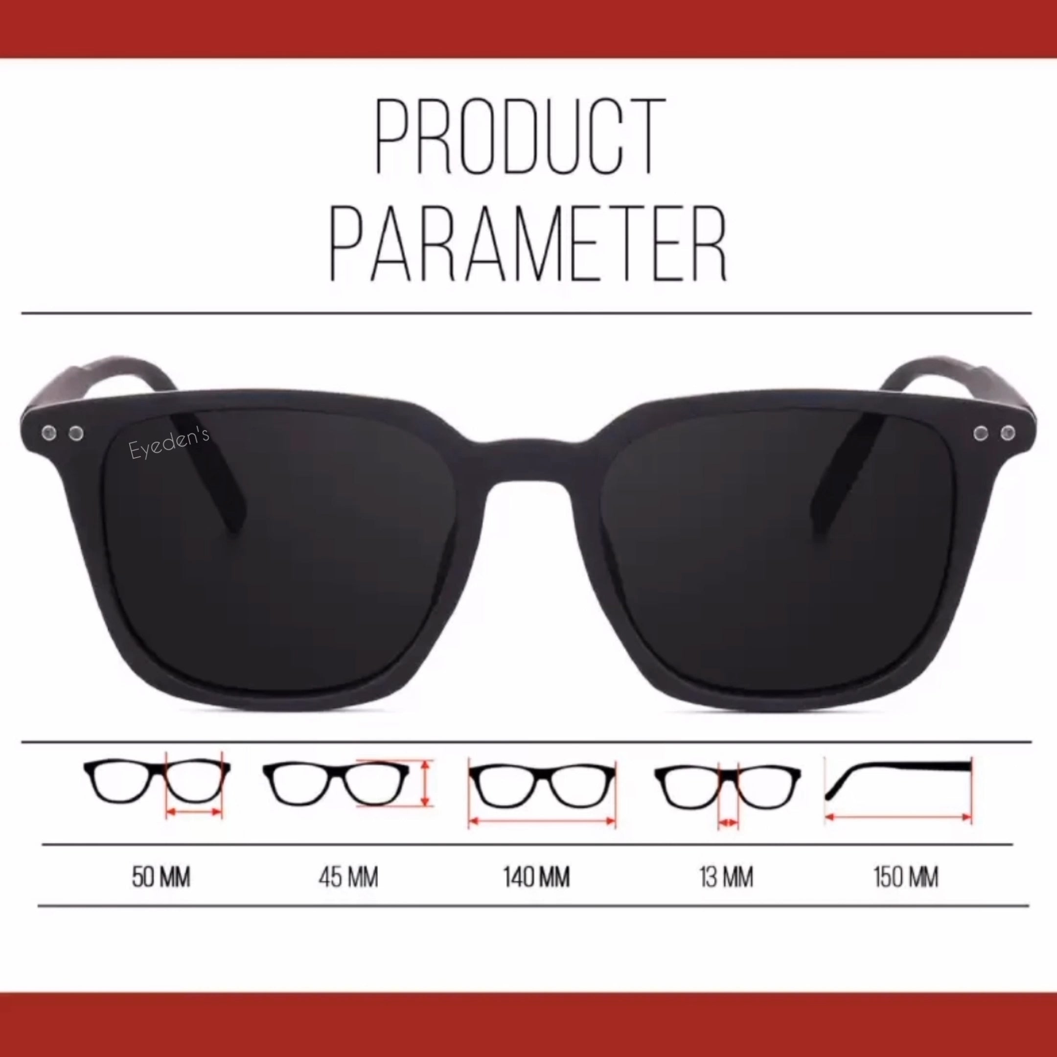 Fox Little Black Sunglasses