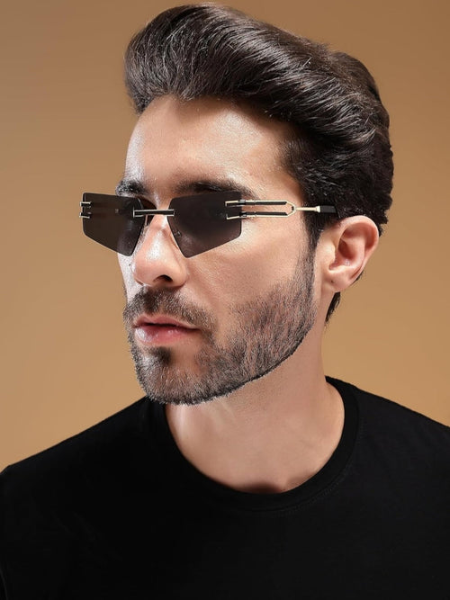 Rectula Gold Black Shades