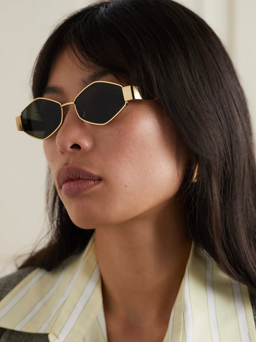 Diamond Oval Sunglasses