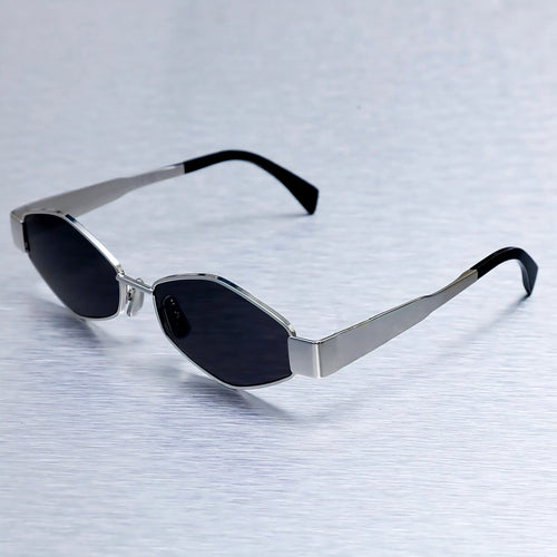 Diamond Oval Sunglasses