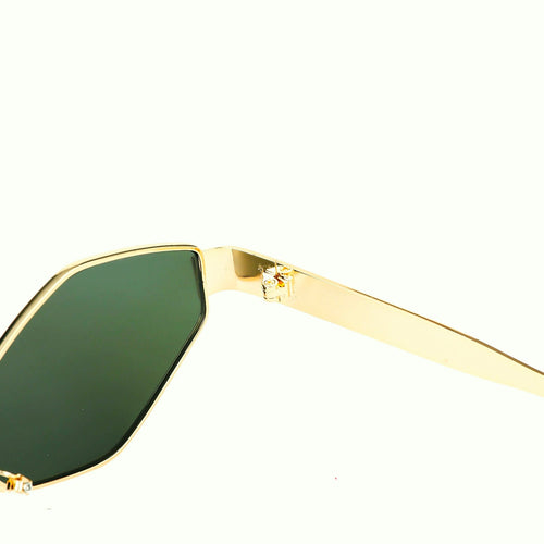 Diamond Oval Sunglasses